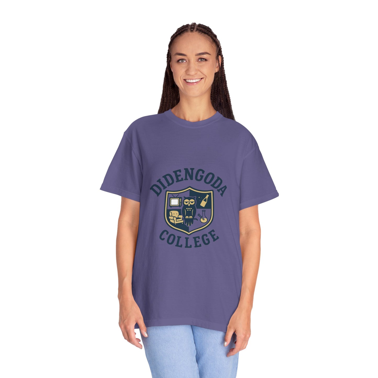 Didengoda College Unisex Garment-Dyed T-shirt
