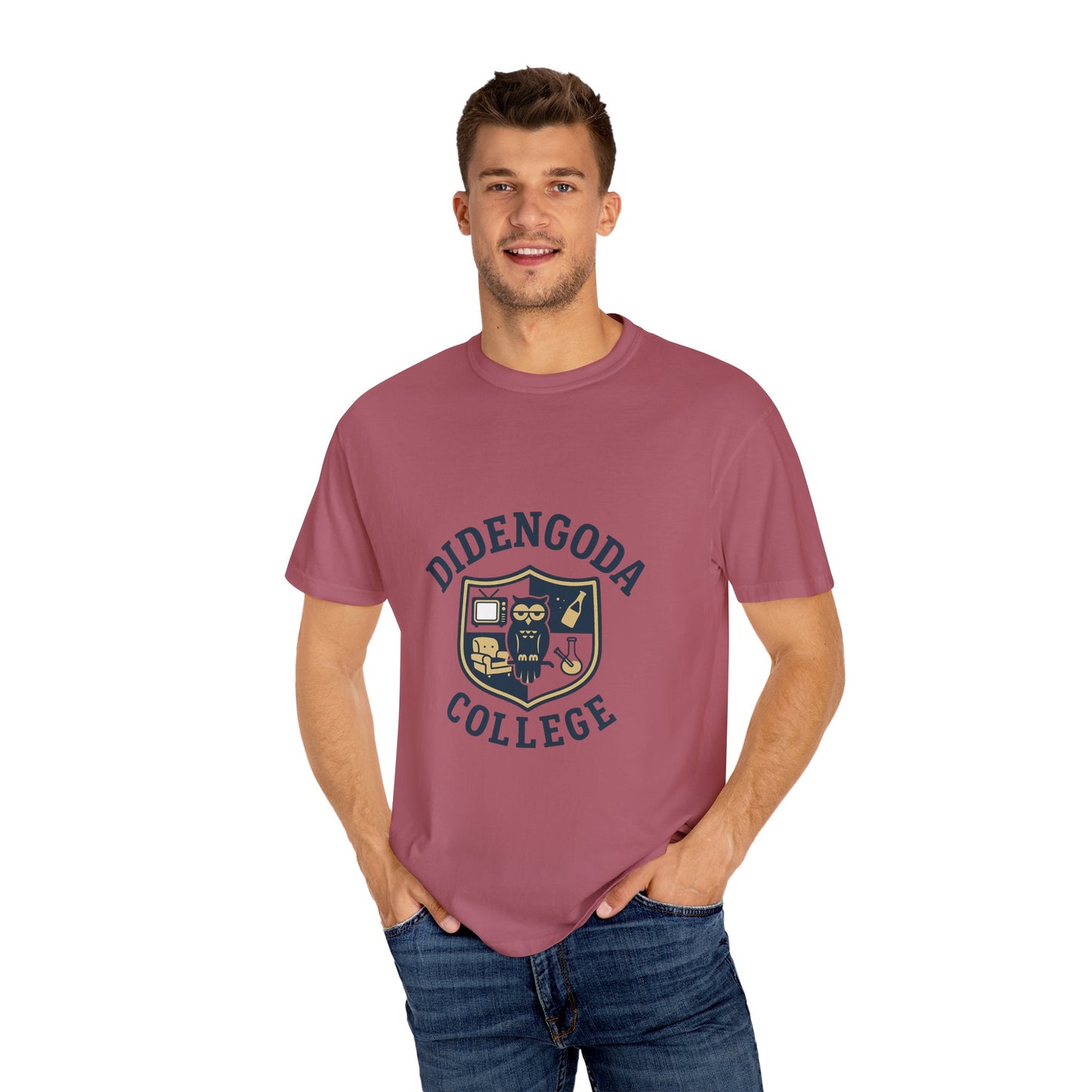Didengoda College Unisex Garment-Dyed T-shirt