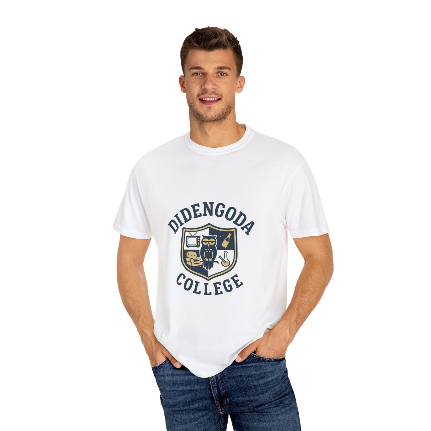 Didengoda College Unisex Garment-Dyed T-shirt