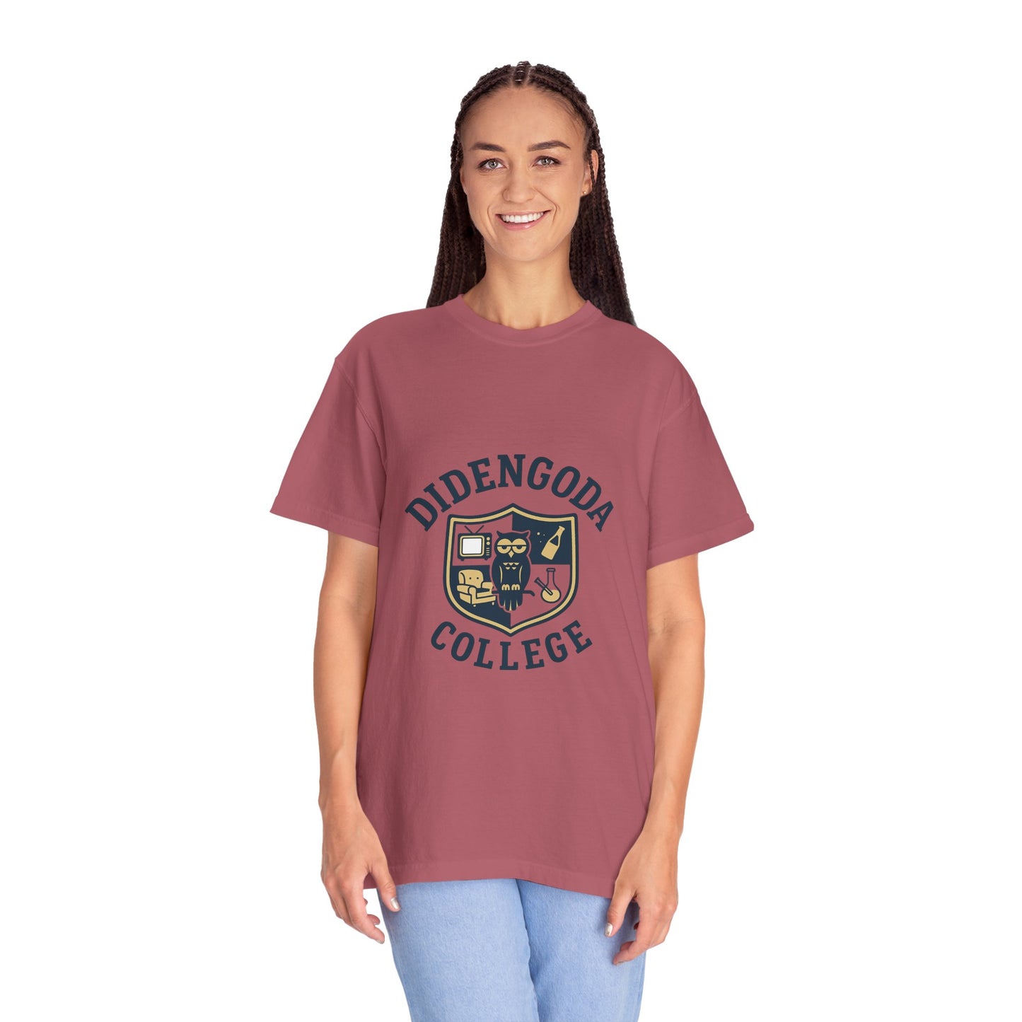 Didengoda College Unisex Garment-Dyed T-shirt