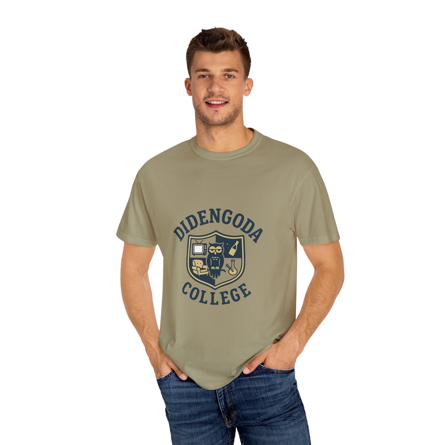 Didengoda College Unisex Garment-Dyed T-shirt