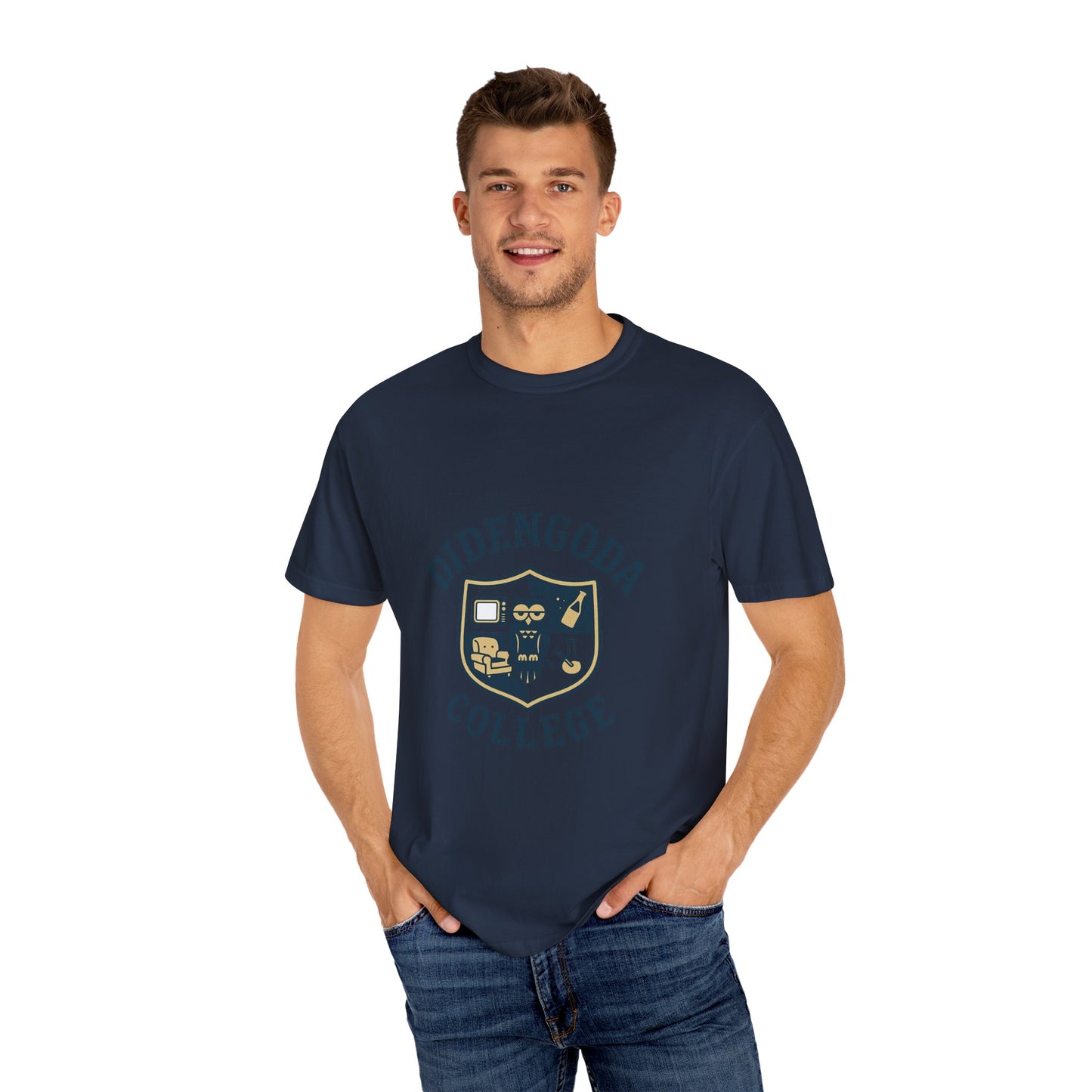 Didengoda College Unisex Garment-Dyed T-shirt
