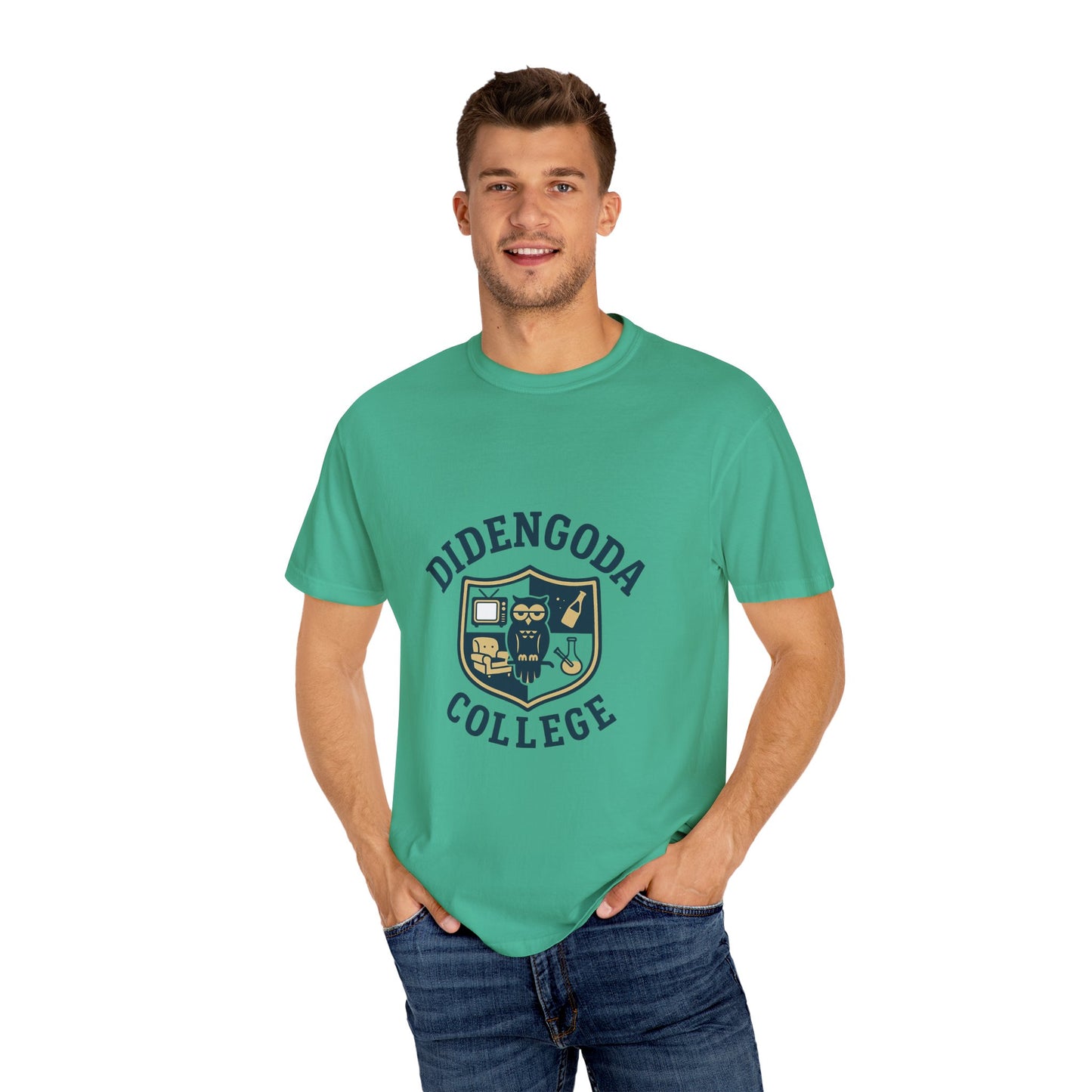 Didengoda College Unisex Garment-Dyed T-shirt