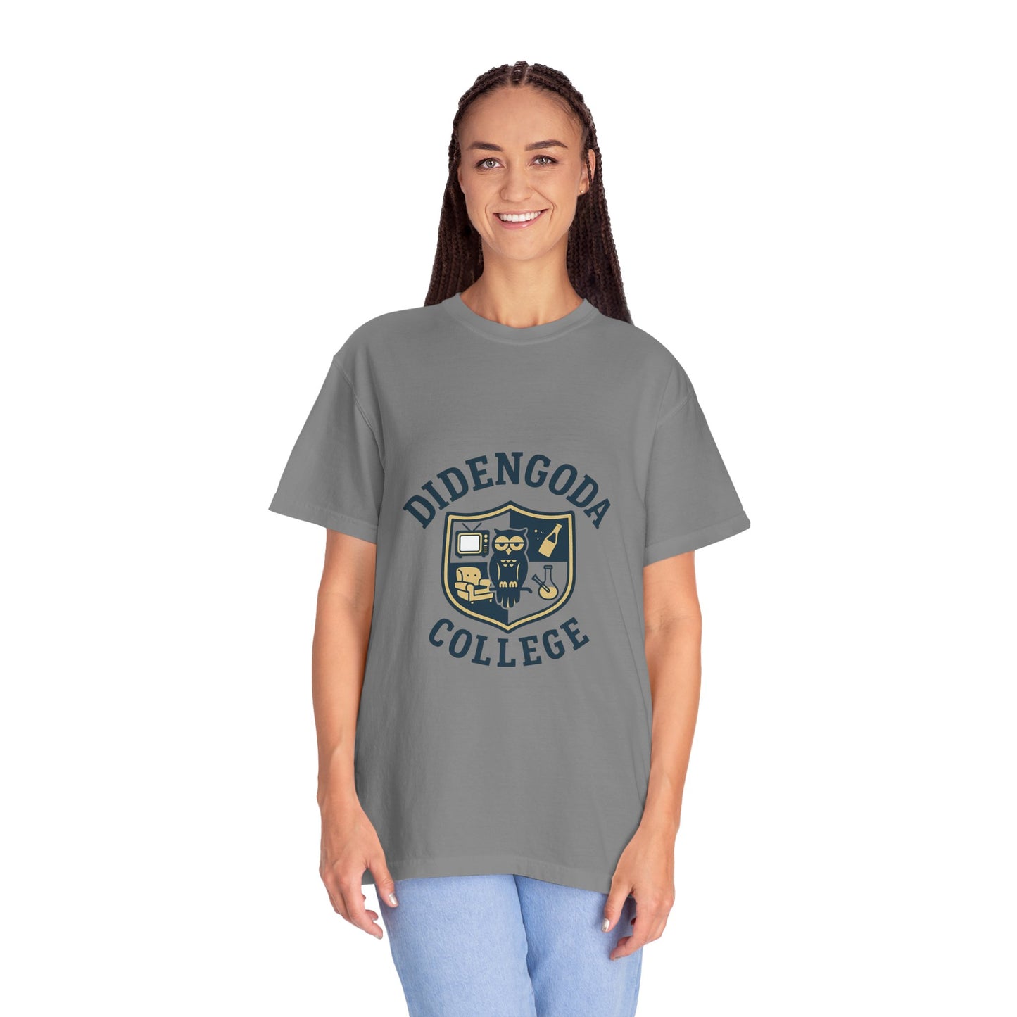 Didengoda College Unisex Garment-Dyed T-shirt