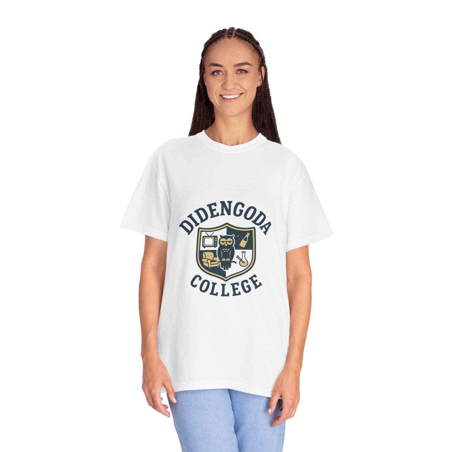 Didengoda College Unisex Garment-Dyed T-shirt