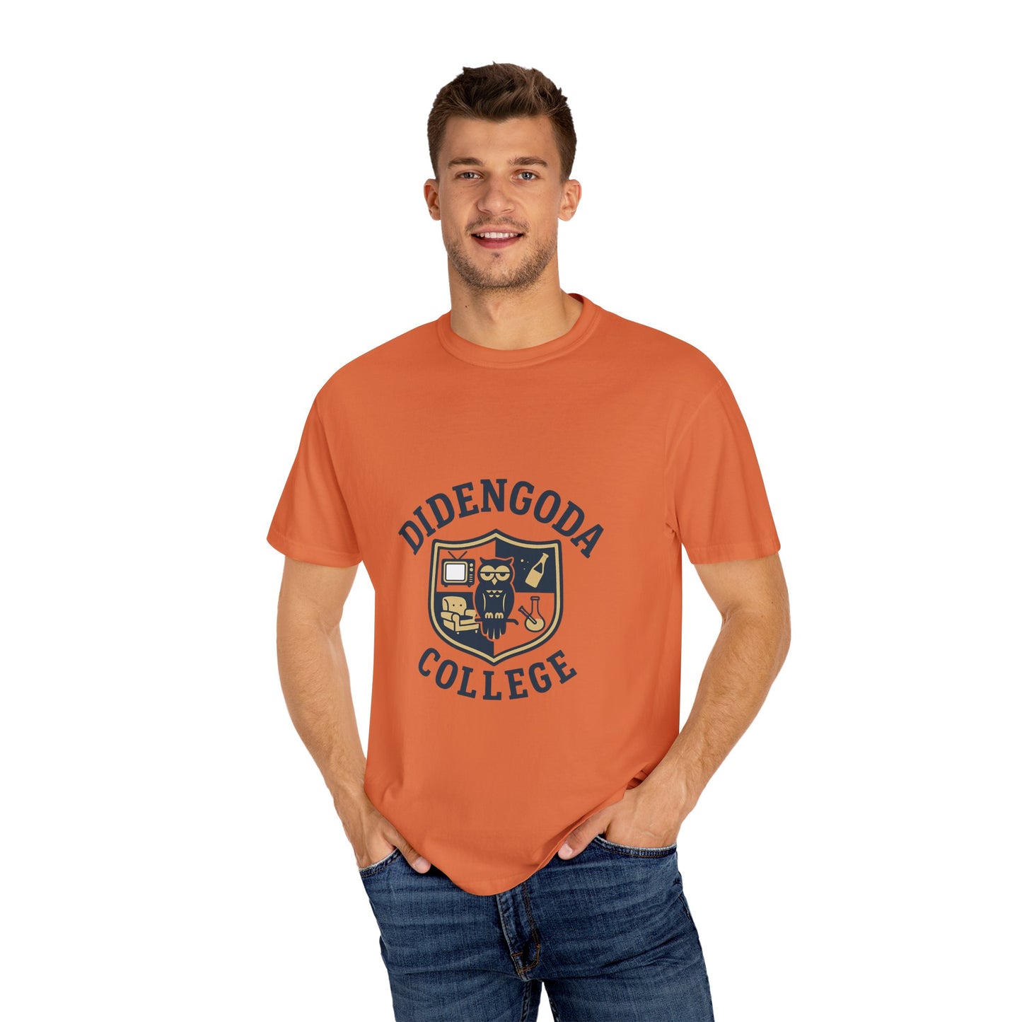 Didengoda College Unisex Garment-Dyed T-shirt