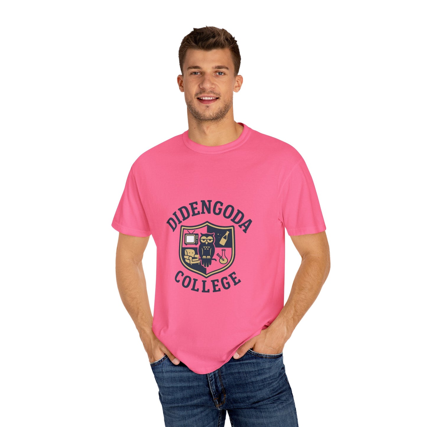 Didengoda College Unisex Garment-Dyed T-shirt
