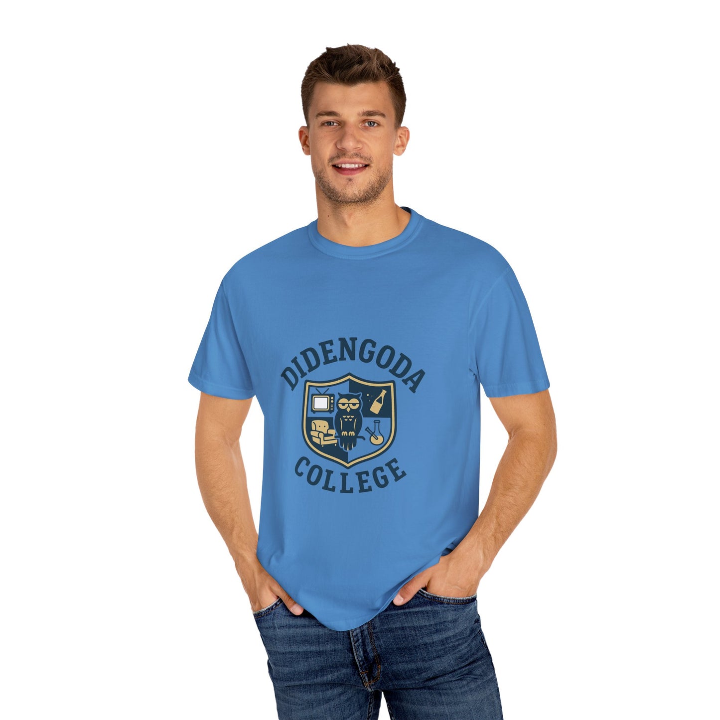 Didengoda College Unisex Garment-Dyed T-shirt