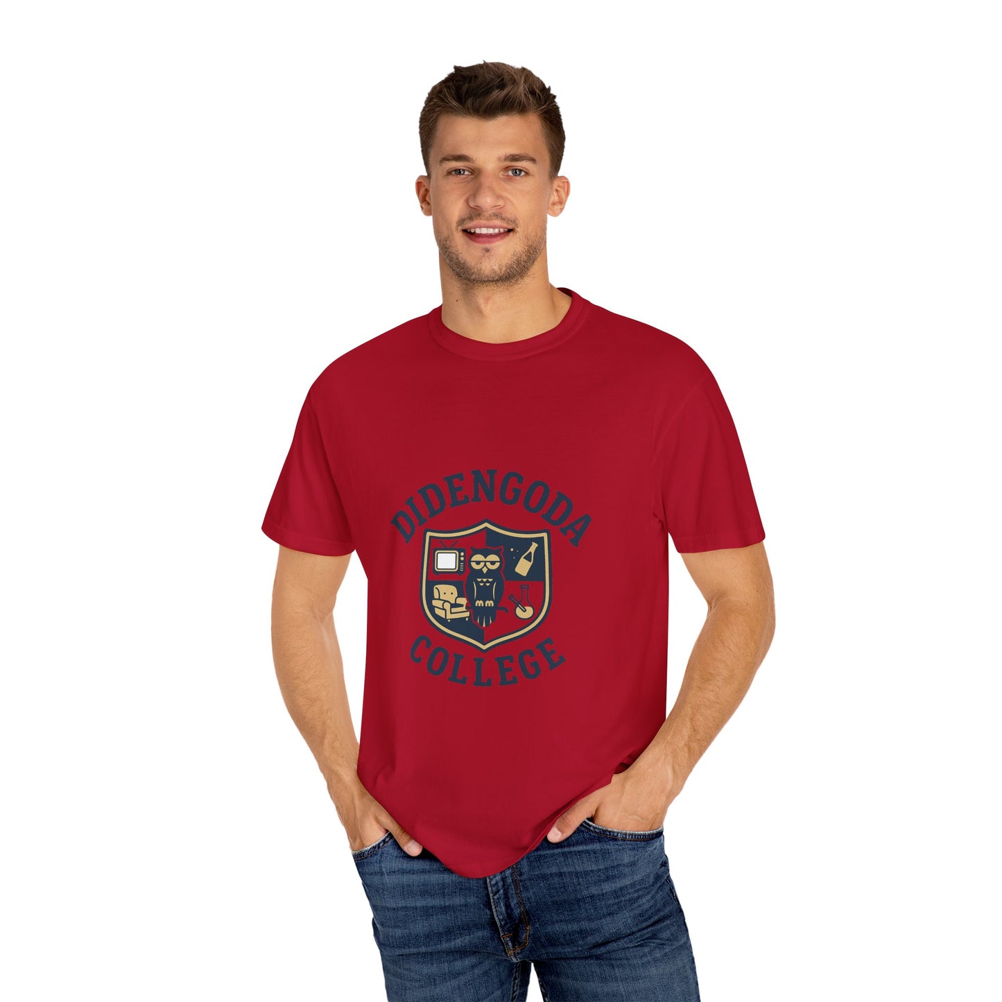 Didengoda College Unisex Garment-Dyed T-shirt