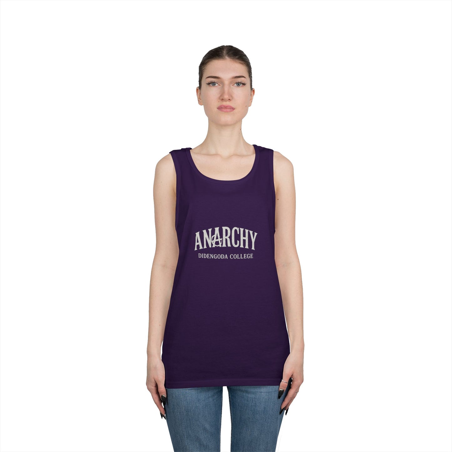 Anarchy Unisex Heavy Cotton Tank Top