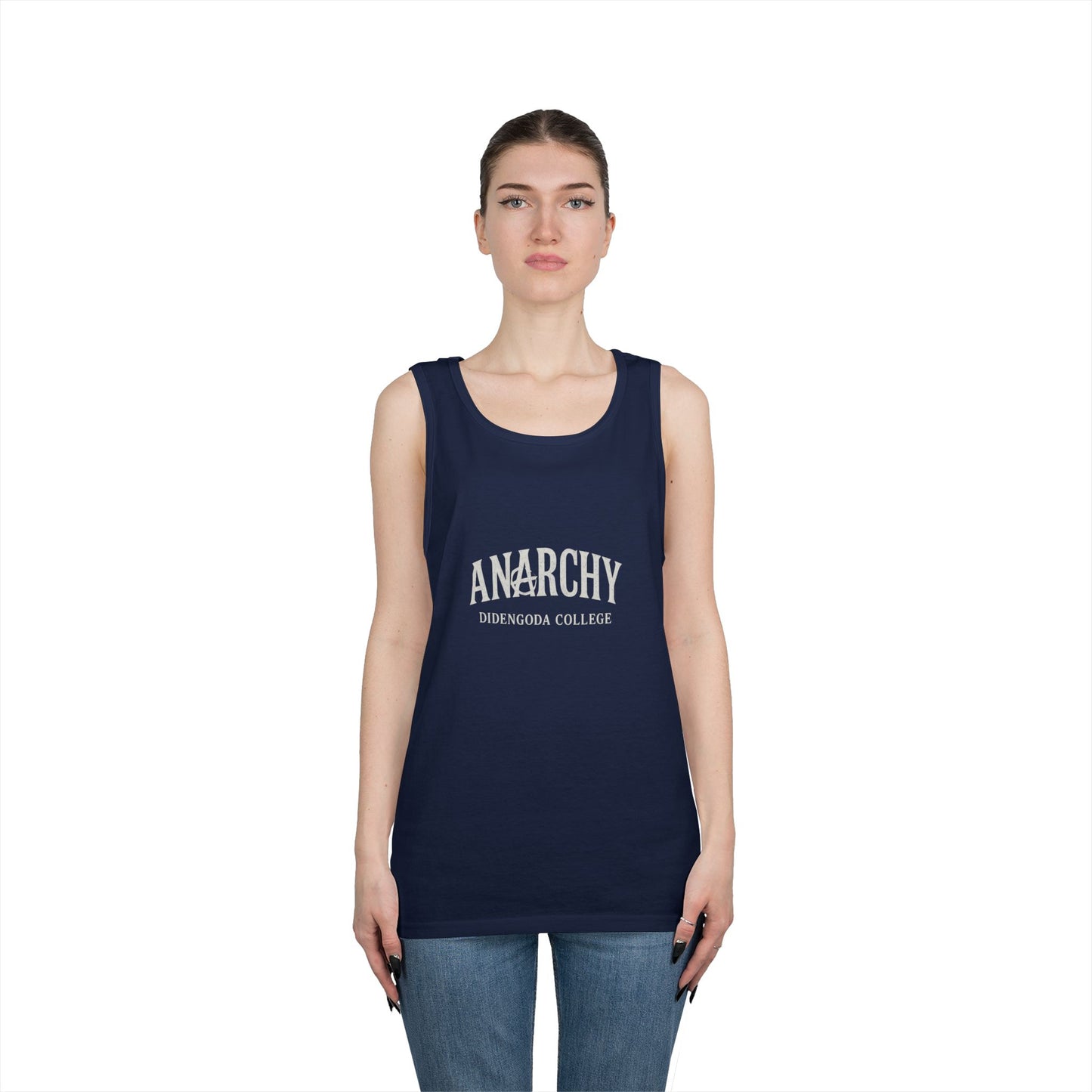 Anarchy Unisex Heavy Cotton Tank Top